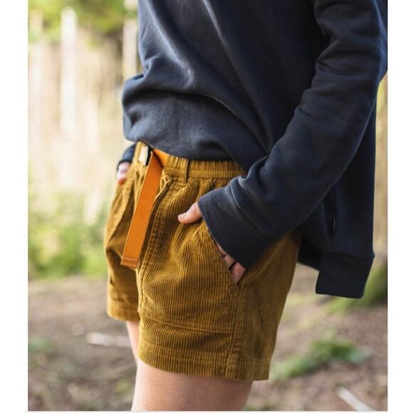 Passenger Brown Corduroy Shorts Size XXL Women's Casual - Picture 1 of 10
